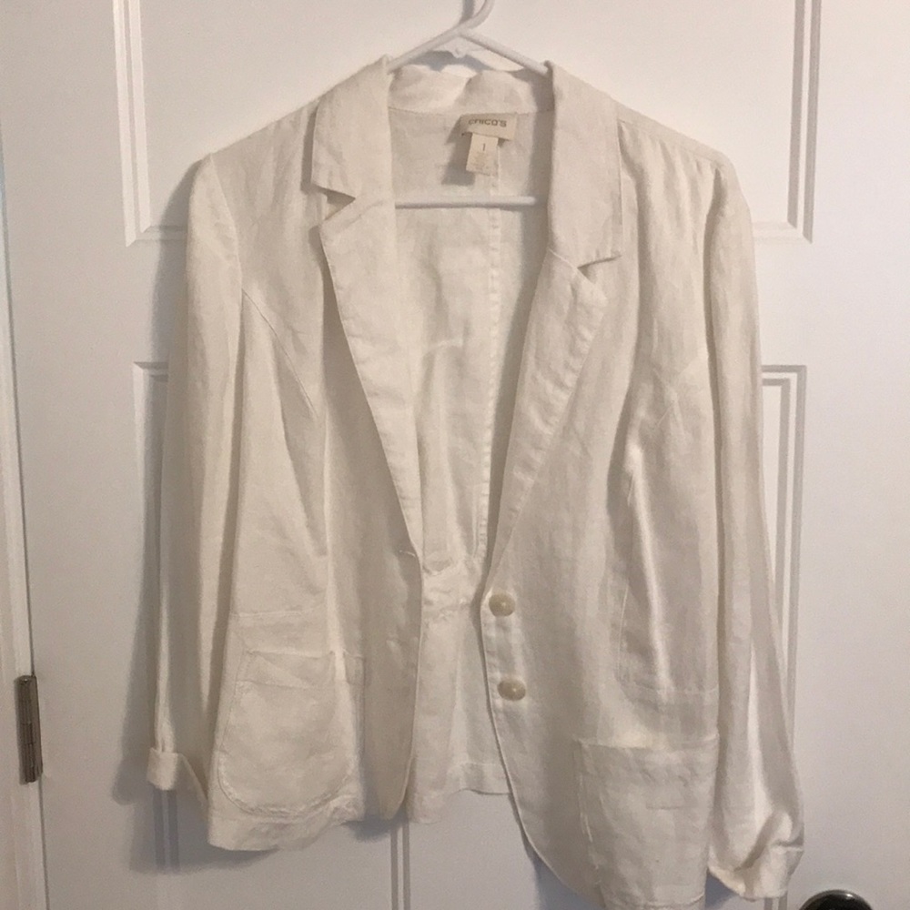 Chico’s Linen Jacket